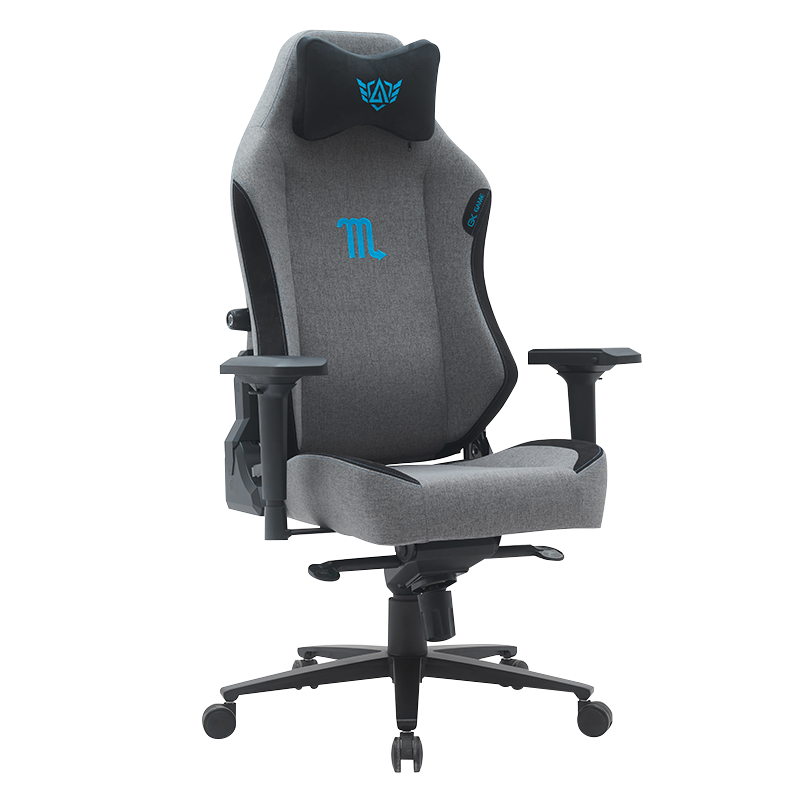 Magneter Attraktion Nakkepude Stof Gaming Stol (D-8107)