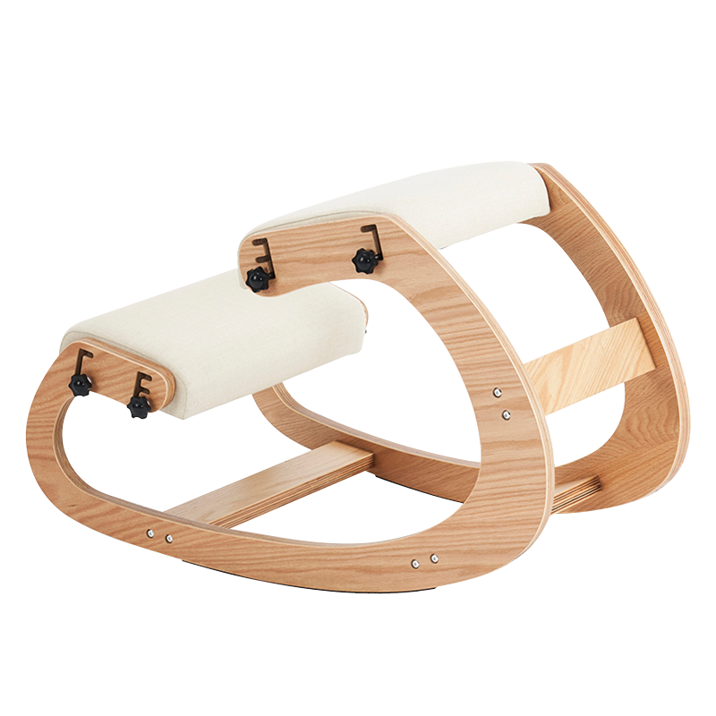 Beige polstret sæde knælende kontorstol (Y-C33)