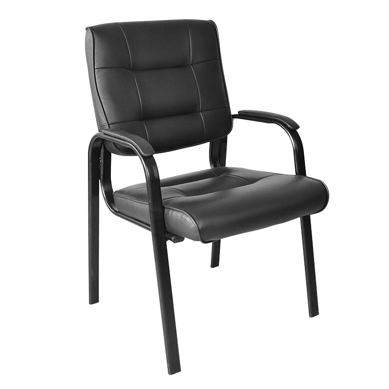 PU Mid-Back Pad Armlæn Modtagelsessæde til konference (Y-1755)