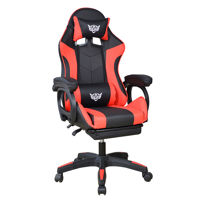 Linkage armlæn tilbagelænet gamer stol med fodstøtte (Y-2309)