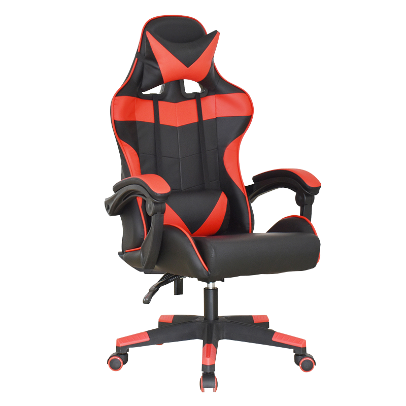 Linkage armlæn tilbagelænet læder spillestol (Y-2448)