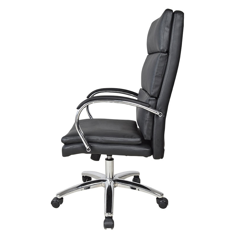 Høj ryg Chrome Pad Armlæn Executive Office Chair (M-6114)
