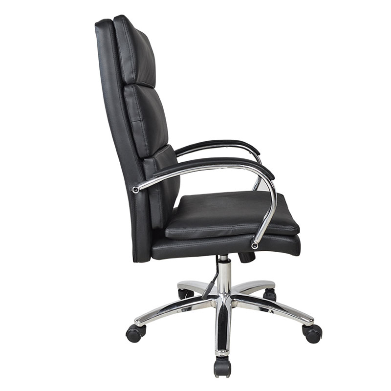 Høj ryg Chrome Pad Armlæn Executive Office Chair (M-6114)