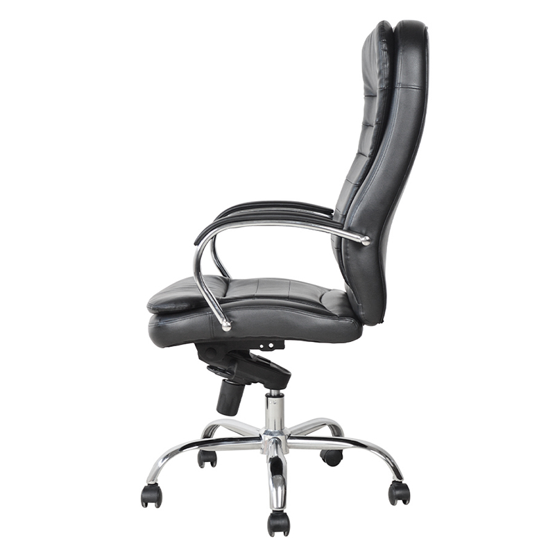 Ergonomic Manager Kontorstol med Chrome Pad Armlæn (M-6117)