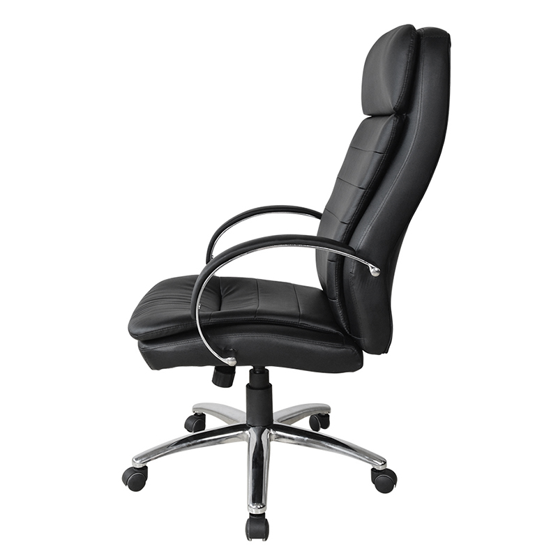 High Back Chrome Pad Armrest Executive Office Chair (Y-2820)