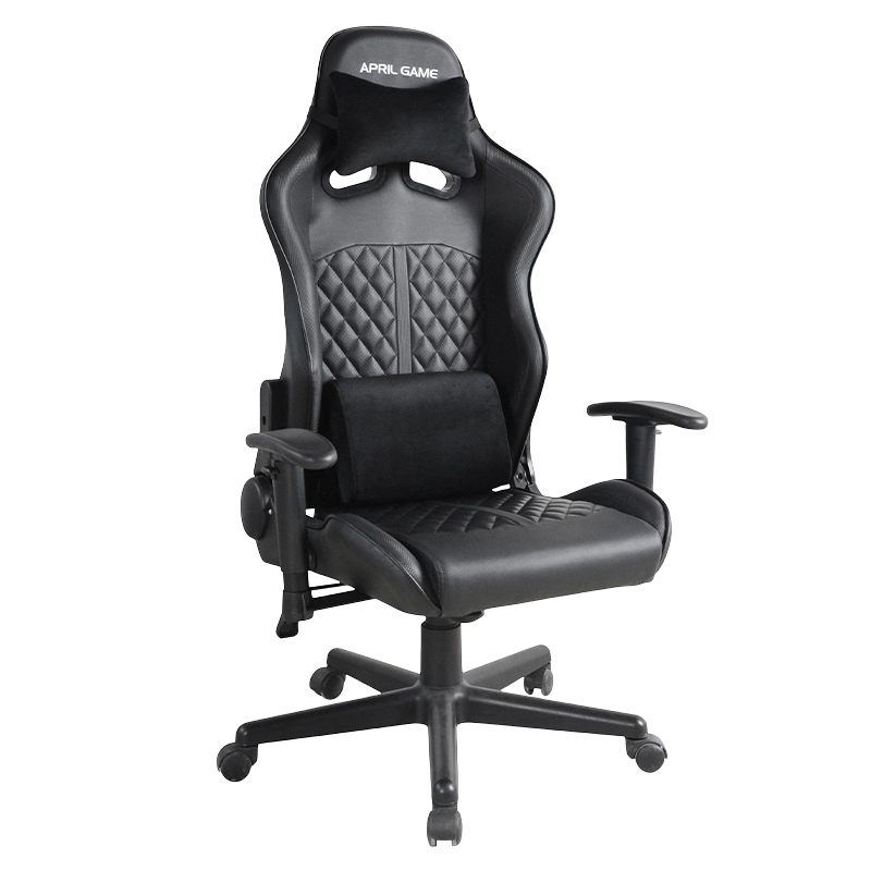 Høj ryg 2D armlæn Drejelig Racing Gaming Chair (T-7133)