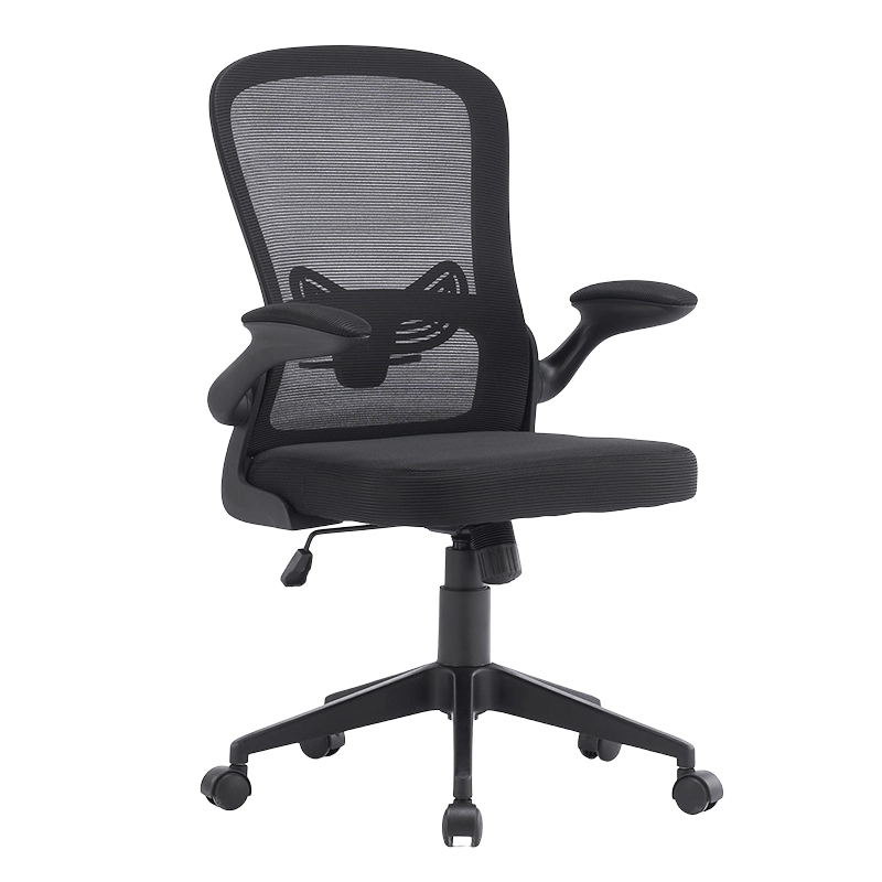 Low Back Flip Armlæn Mesh Chair Task Kontorstol (W-9102)