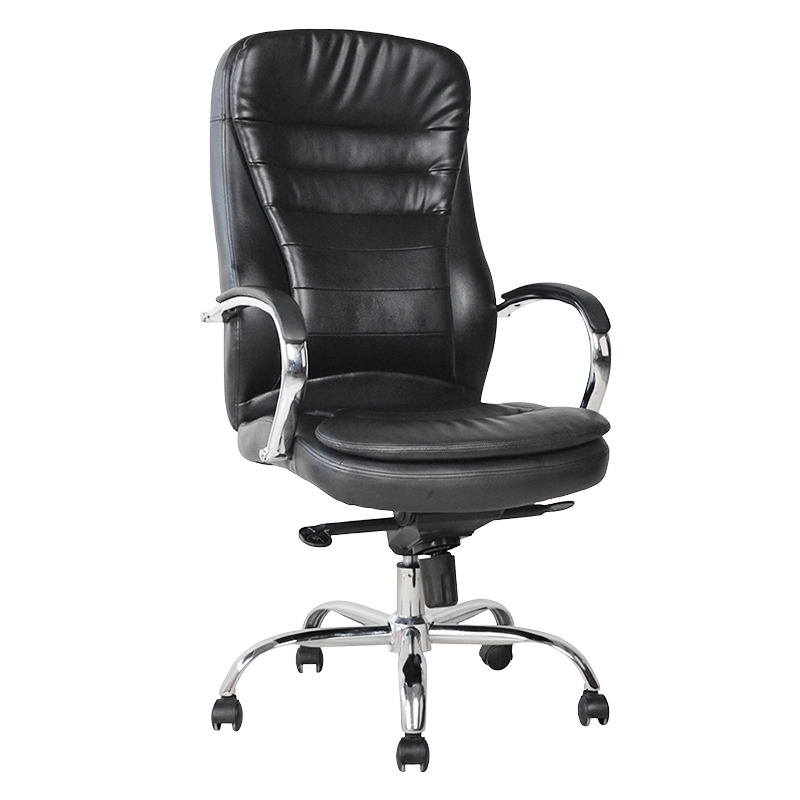Ergonomic Manager Kontorstol med Chrome Pad Armlæn (M-6117)