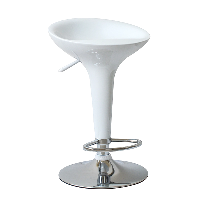 Hvid ABS Plastic Swivel Lift Barstolestol (GY-901)